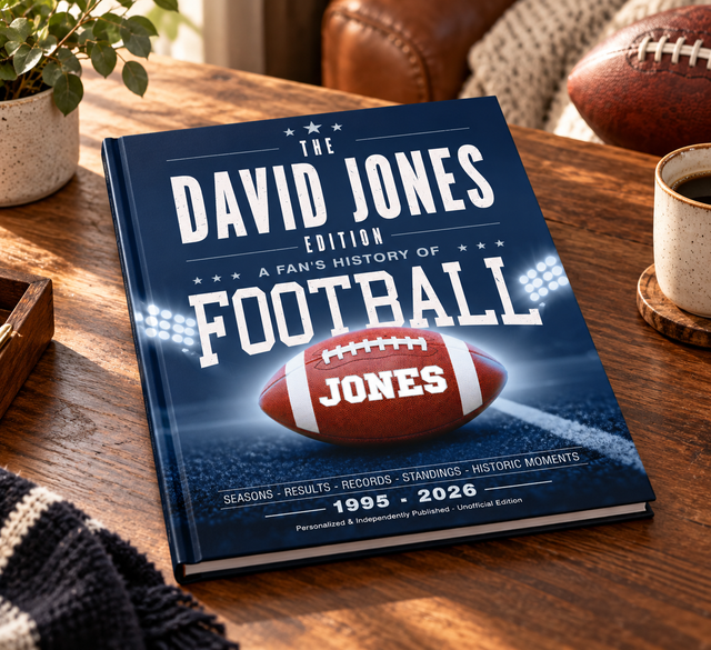 Personalized Football Book