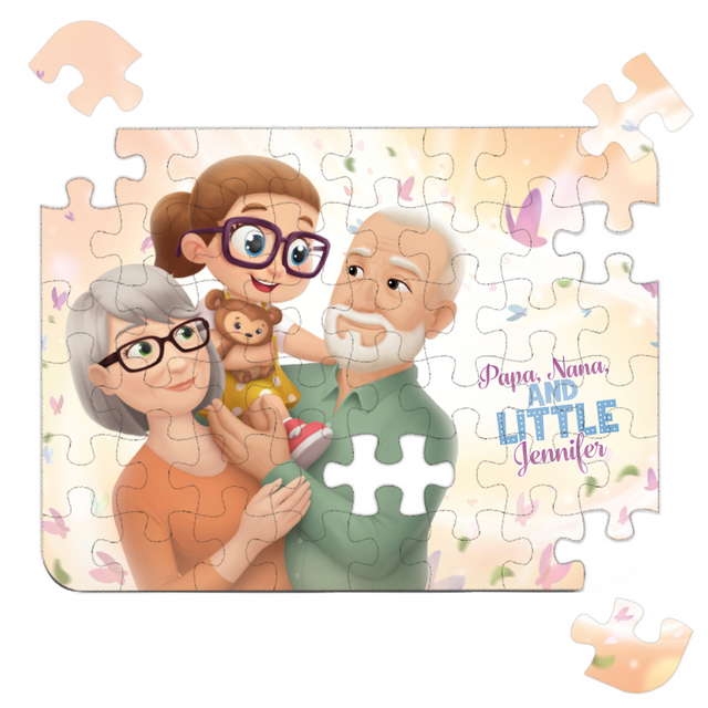Granny, Grandpa, and Little Jada