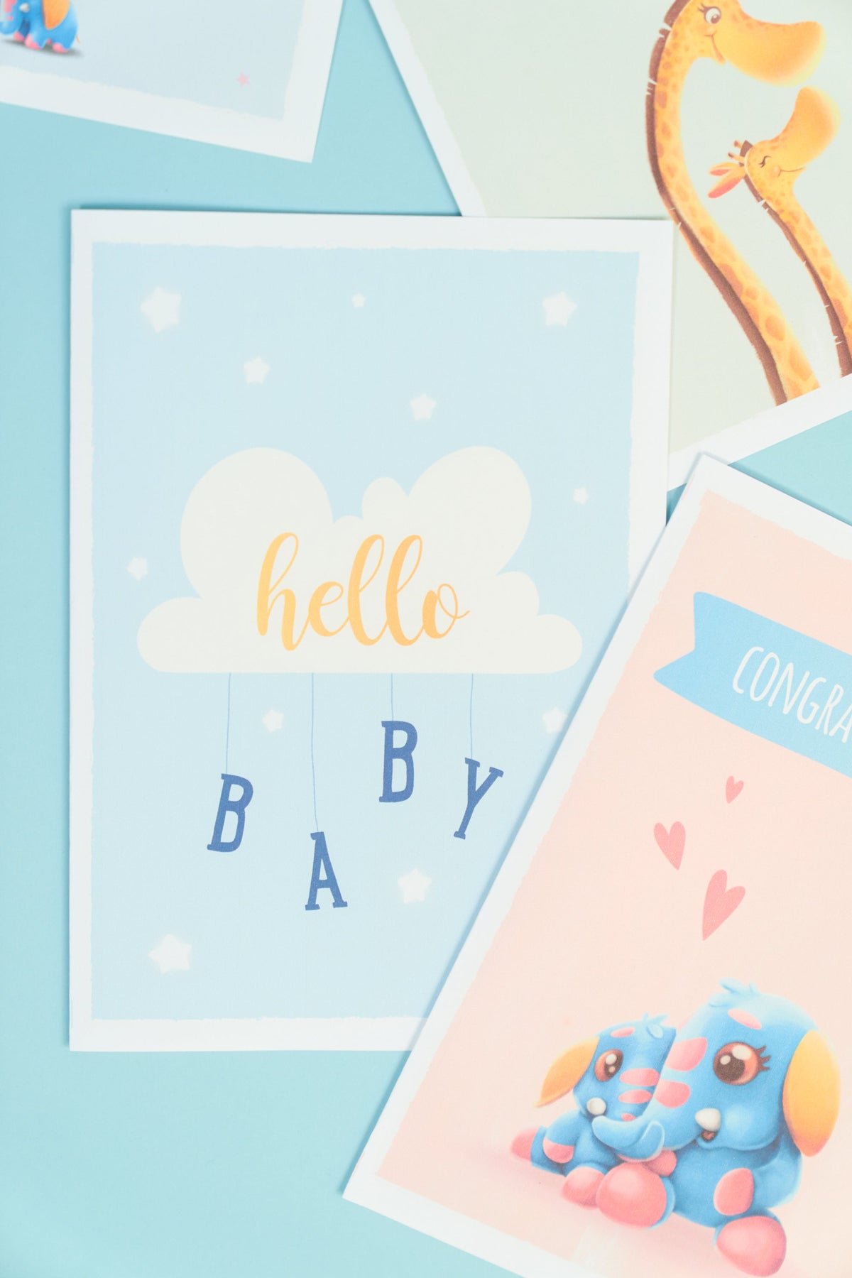 FREE NEW BABY PRINTABLE CARDS!