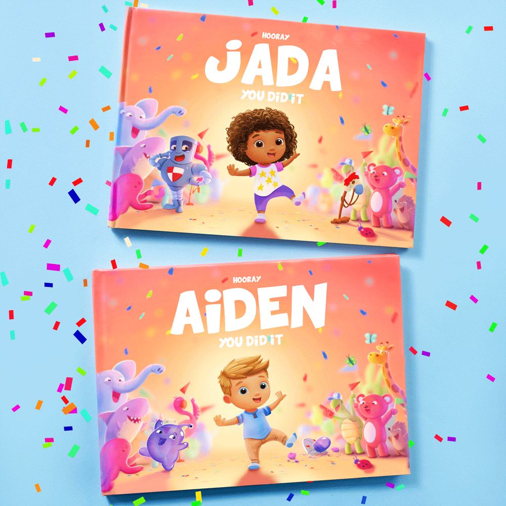 New book reveal: Hooray Liam! You Did it!