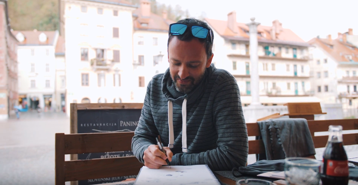 Our amazing illustrator discusses his process, inspiration!