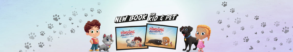 best personalized books for you or your kiddo and your dog or cat