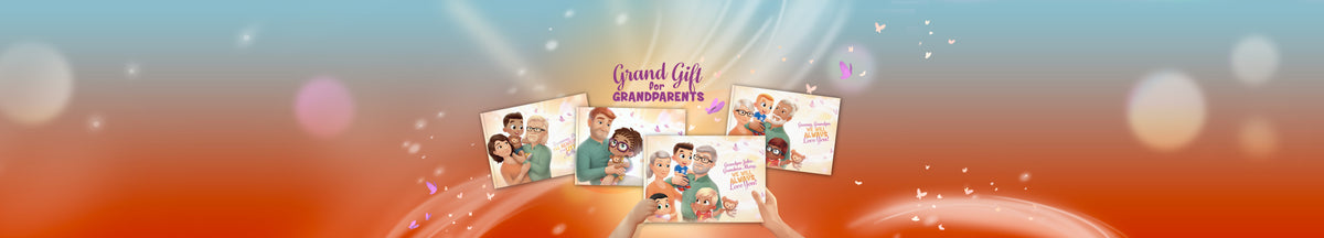 best personalized books for both grandparents and up to three grandkids