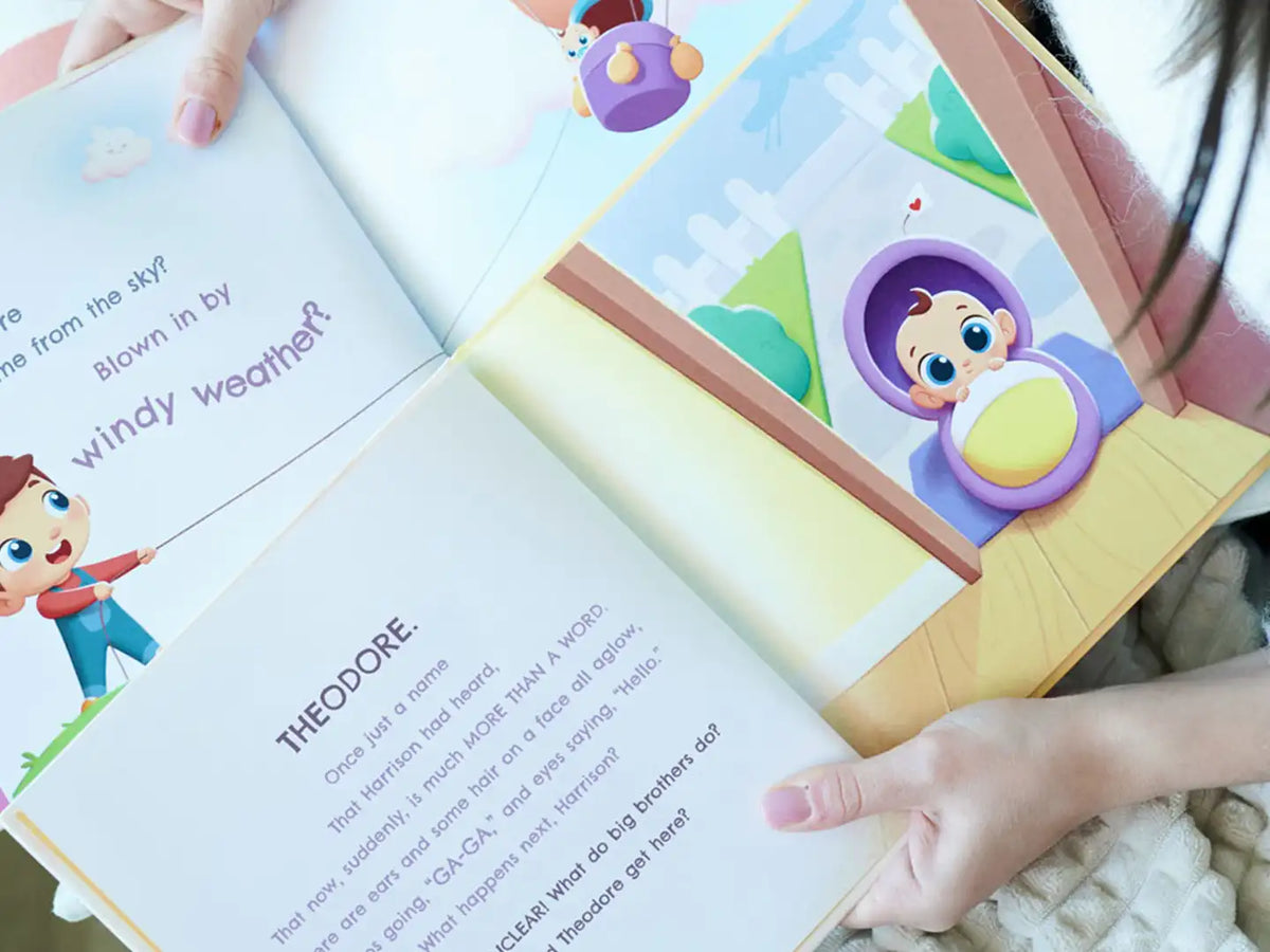 Cute story from the custom big brother book.