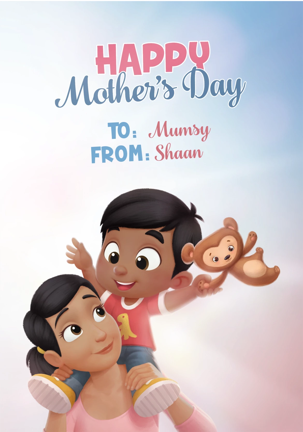 To Mumsy, From Ahana