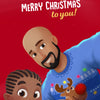 Merry Christmas, Daddy Card - From Girl