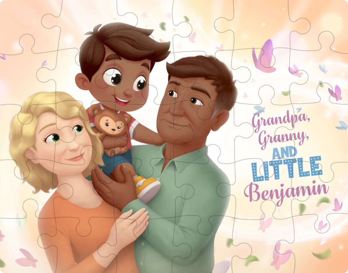 Granny, Grandpa, and Little Jada