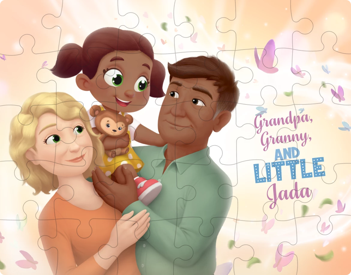 Granny, Grandpa, and Little Jada