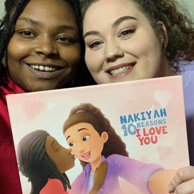 A personalized love book is the perfect gift for Valentine's day.