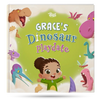 New personalized book for kids who love dinosaurs.