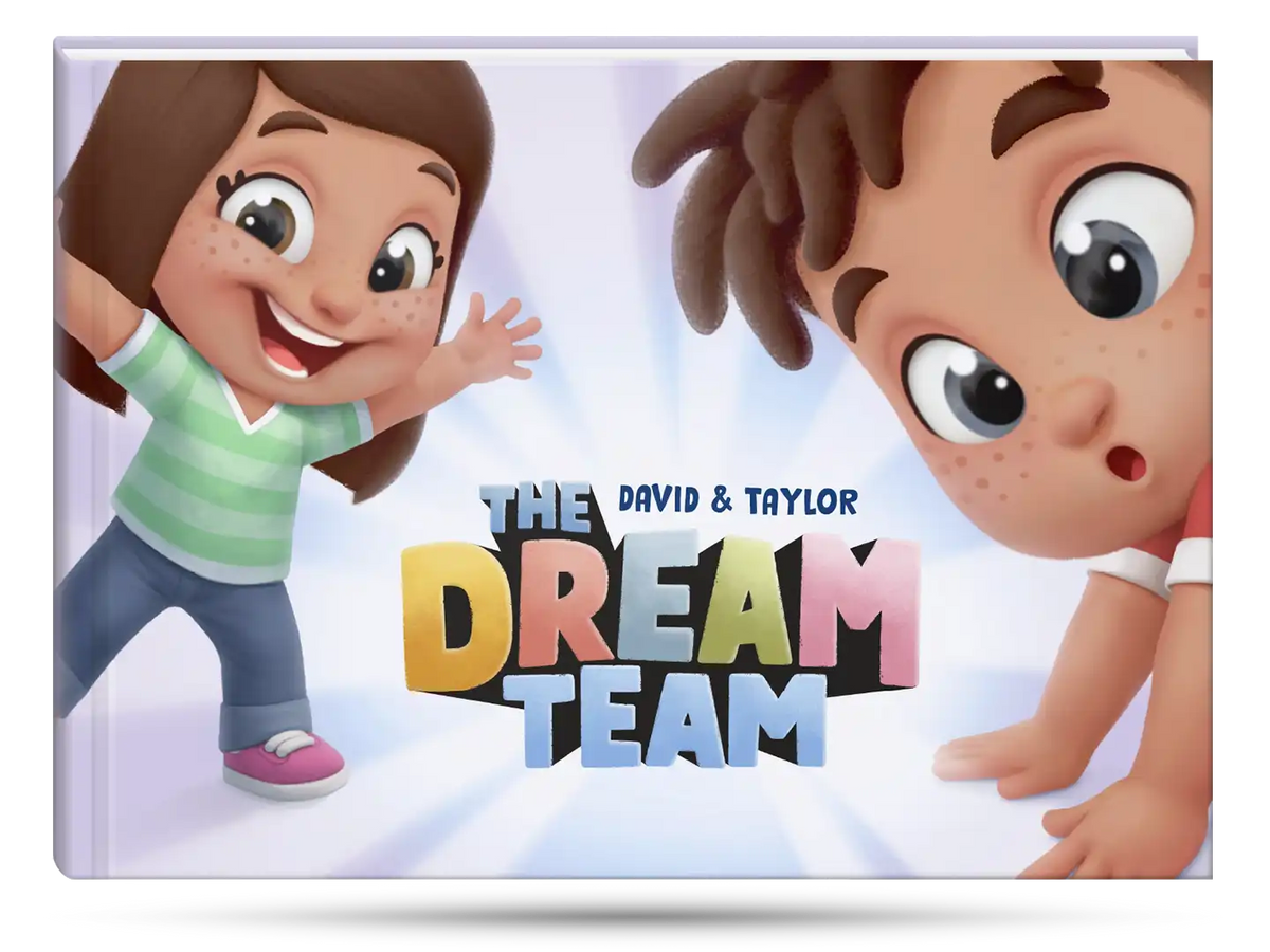 Cover of the best personalized gift for siblings, brothers and sisters.