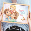 The cover of our bestselling personalized book for parents and sons which is one of the best gifts for parents.