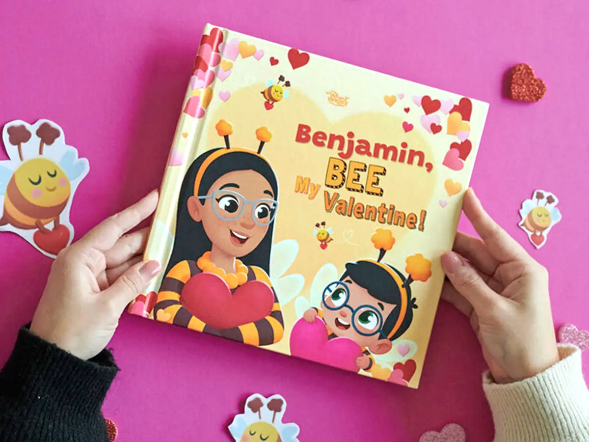 Best Valentine's day gifts for kids are also books like this personalized book for boy and mom.