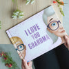Personalized book for grandmother and granddaughter is the best Mother's Day gift.
