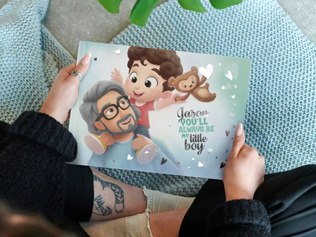 Hooray Heroes' bestseller dad book just got a new shiny cover and is really the best gift for dad.