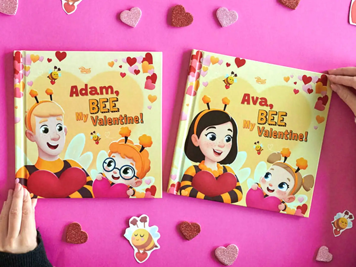 This custom book for kids is the best kids's Valentine's day gift from parents.