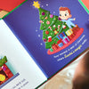 Fun and colorful illustrations from inside of Christmas customized book for toddlers.