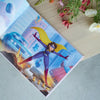 Illustration of grandma being the superhero that she is, from our new custom storybook for grandmothers and grandkids.