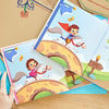 Cute illustrations from custom book for little princesses.