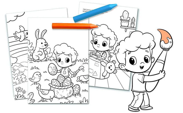 Free Easter Coloring Book