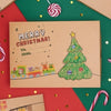 Christmas Coloring Gift Box