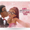 Cute christmas, birthday or valentine's day gift for boyfriend or husband - a deluxe custom love book