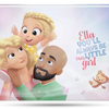 The cover of our bestselling personalized book for parents and daughters which is one of the best gifts for parents.