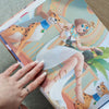 Colorful illustration from the custom storybook for moms.