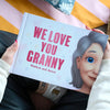 A new personalized book for grandma from her two grandkids is a great gift.