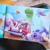 A fun illustration from a personalized book for grandma from Hooray Heroes.