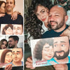 Happy couples holding their new personalized book from Hooray Heroes.