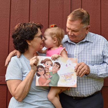 Wonderfully heart-warming Mother's Day, Christmas, birthday, or Valentine's Day gift for Grandma. 