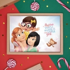 Christmas Coloring Gift Box