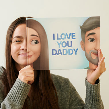 The best thank you gift for dad this Father's Day, a custom book of appreciation and love.