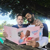 This LGBT love book is personalized and is full of lovely stories for two men. The best gift for Valentine's day.