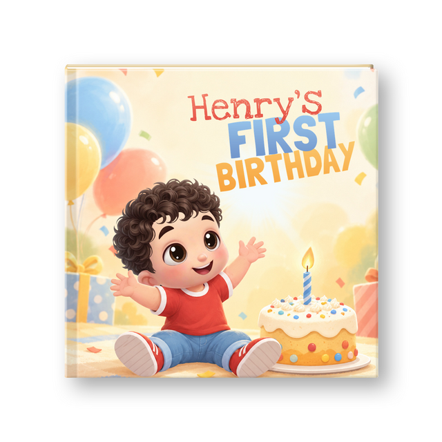 My First Birthday - Personalized Baby Book