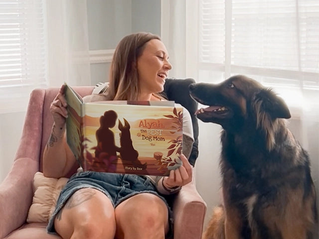 hooray heroes personalised dog mom book
