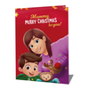 Merry Christmas, Mommy Card - From Girl