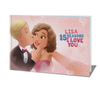best proposal gift for girlfriend - a custom lovebook ending in "will you marry me?"