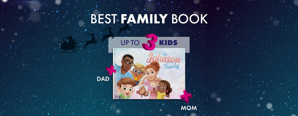 New family book from Hooray Heroes. Mom, dad and up to 3 kids