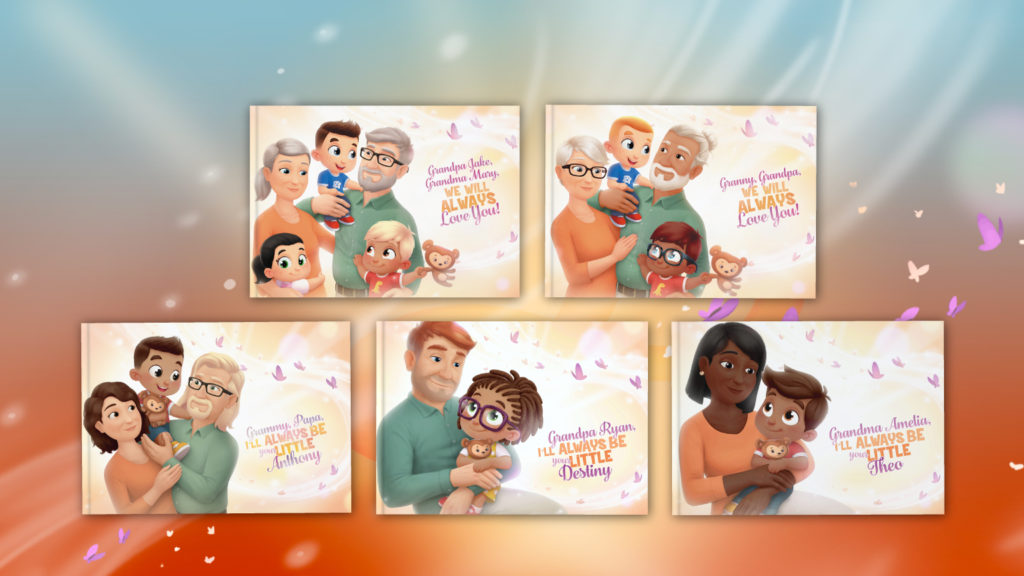 Hooray Heroes' Personalized Books for Grandparents Collection