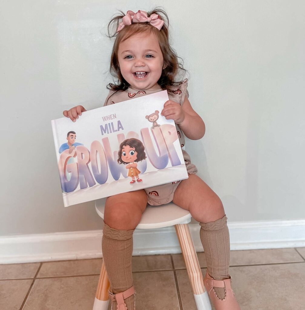When Mila Grows Up Personalized Book for Daddies from Hooray Heroes