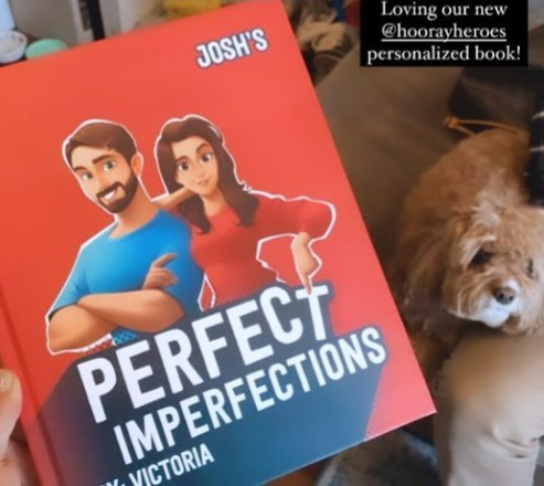 A custom book of perfect imperfections, the perfect Valentine's Day gift.